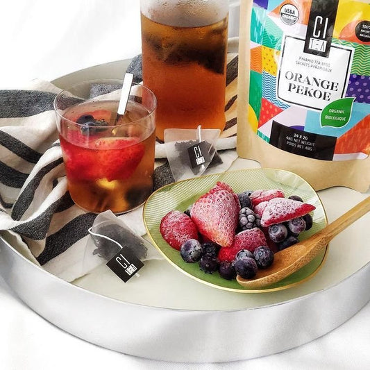 Cold-brew Tea with Berries Recipe
