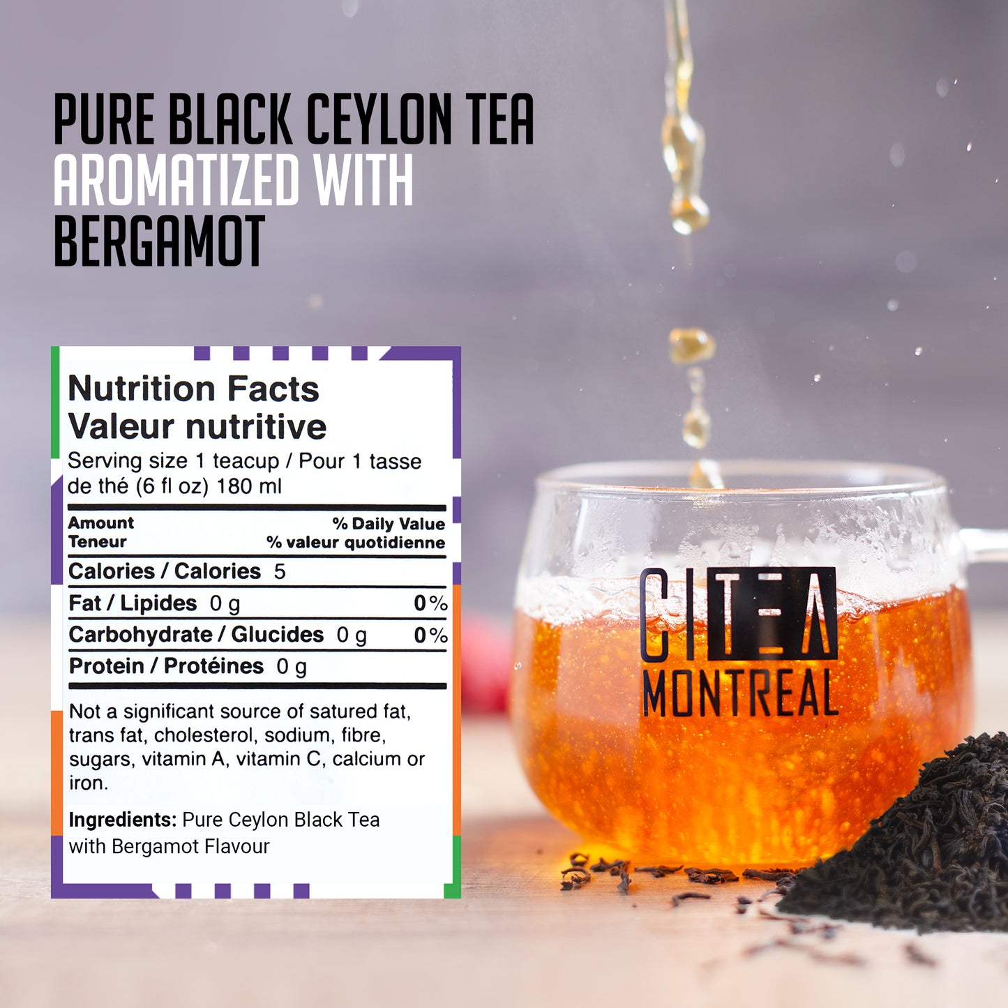 Thé en vrac Earl Grey - Lot de deux - 200 g