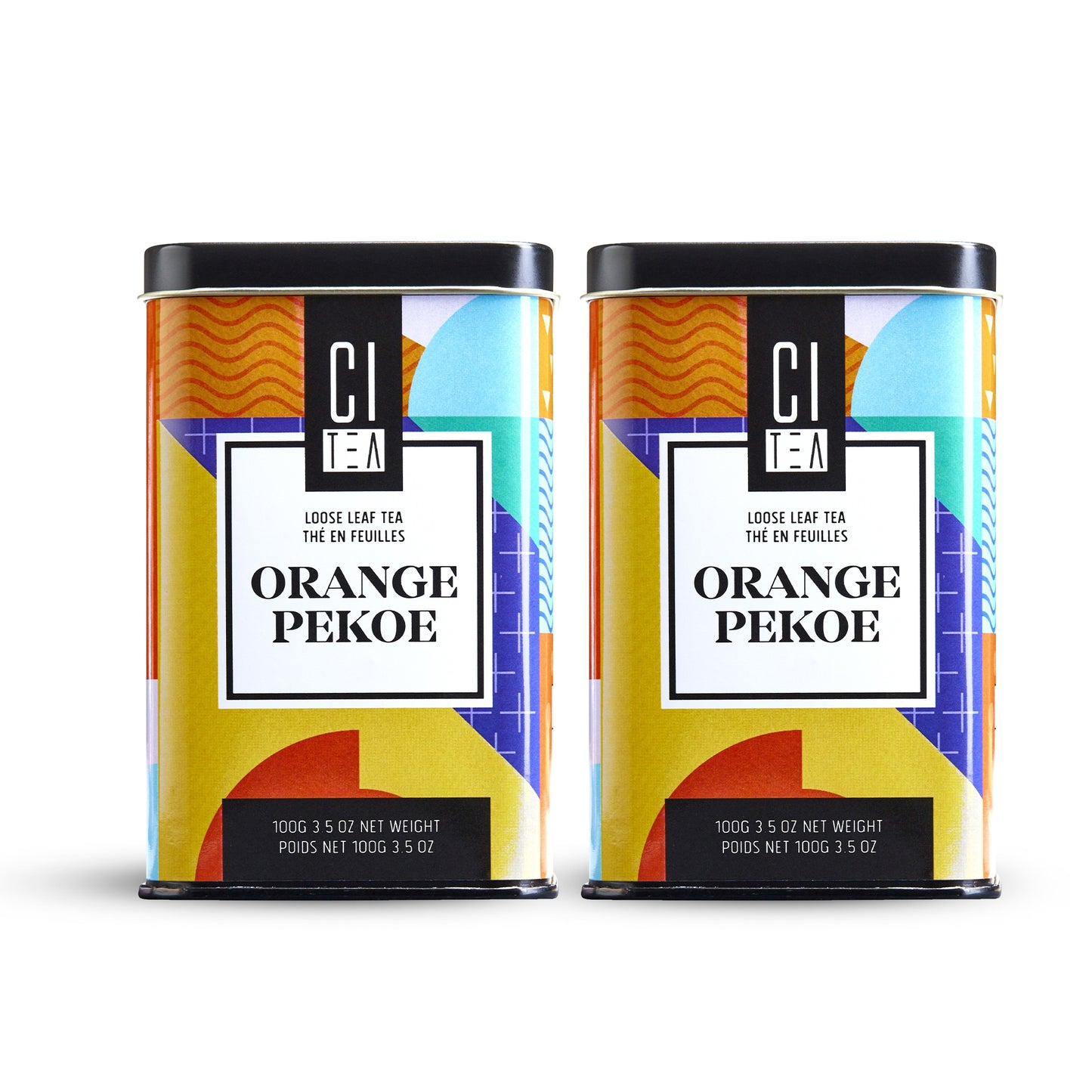 Thé noir en vrac Orange Pekoe - Lot de deux - 200 g