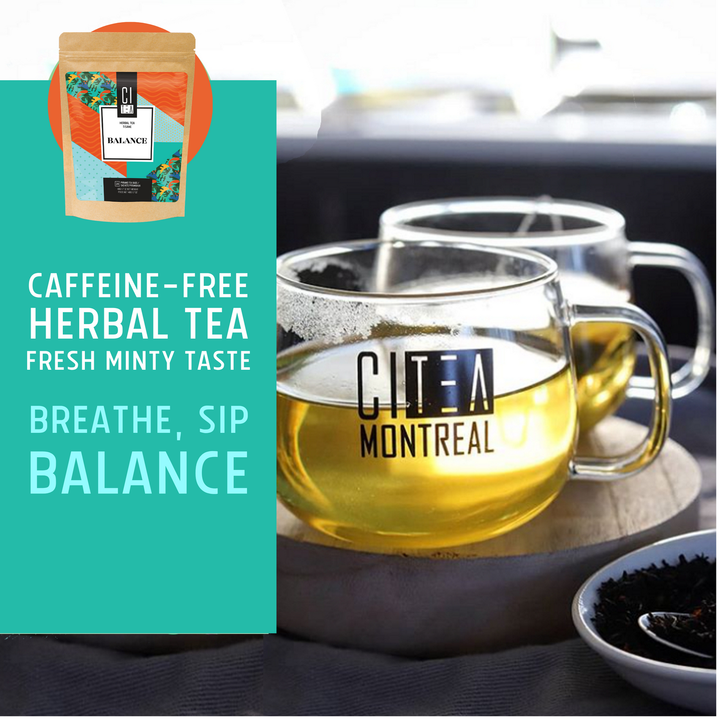 Tisane Balance en sachets pyramidal - 24 sachets