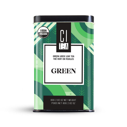 Organic Green Loose Leaf Tea - 80 g