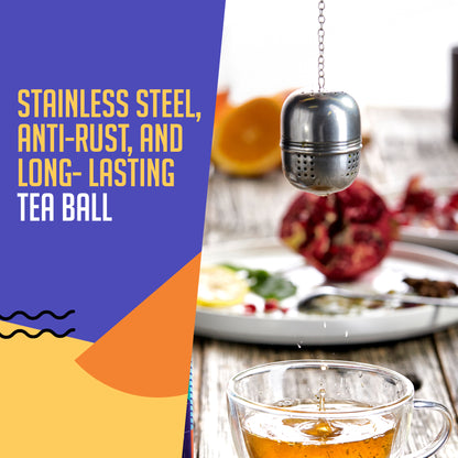 Stainless Steel Tea Ball Strainer for Loose Leaf
