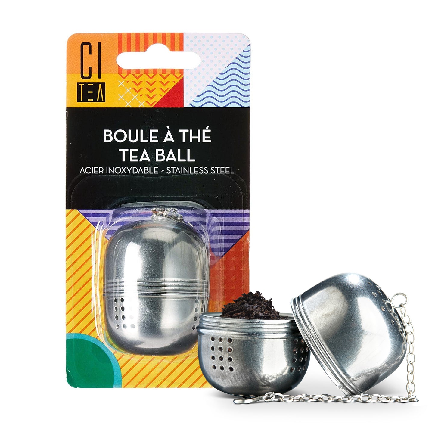 Stainless Steel Tea Ball Strainer for Loose Leaf