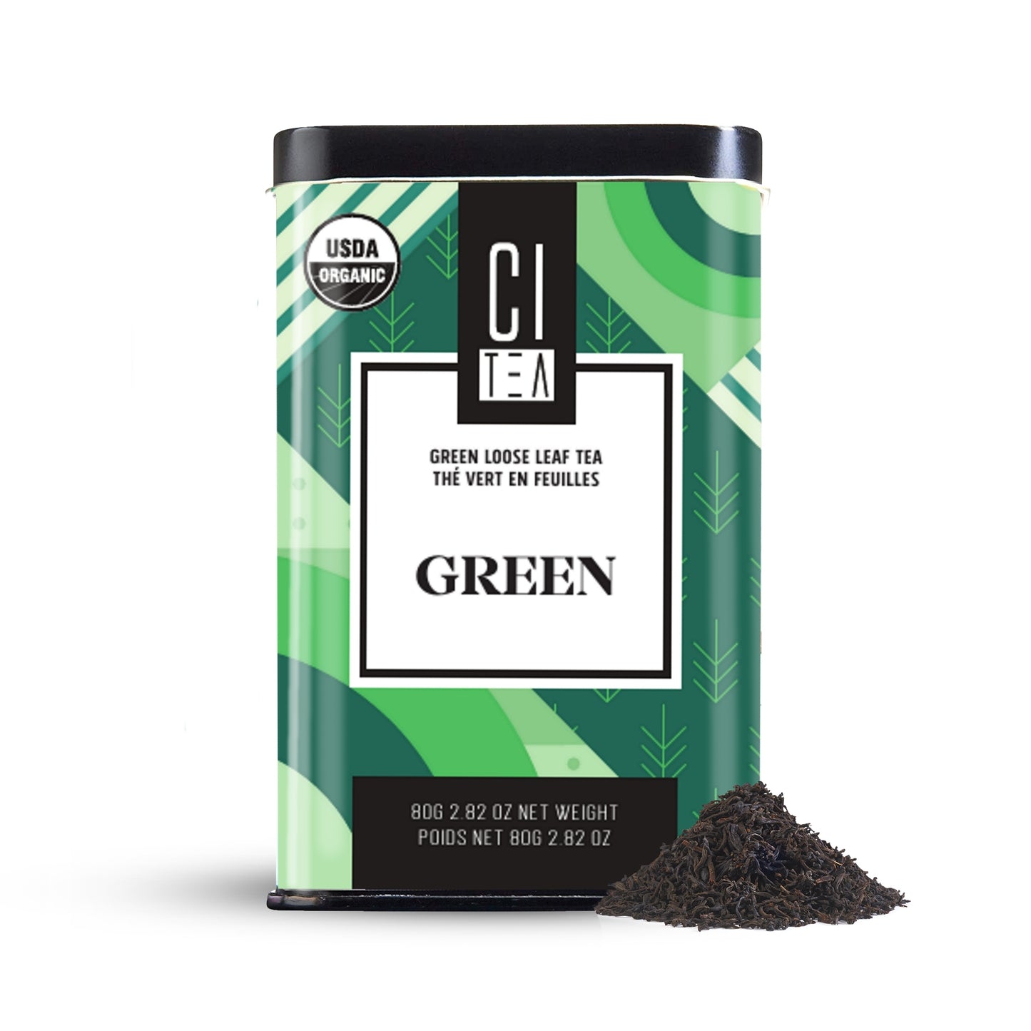 Organic Green Loose Leaf Tea - 80 g