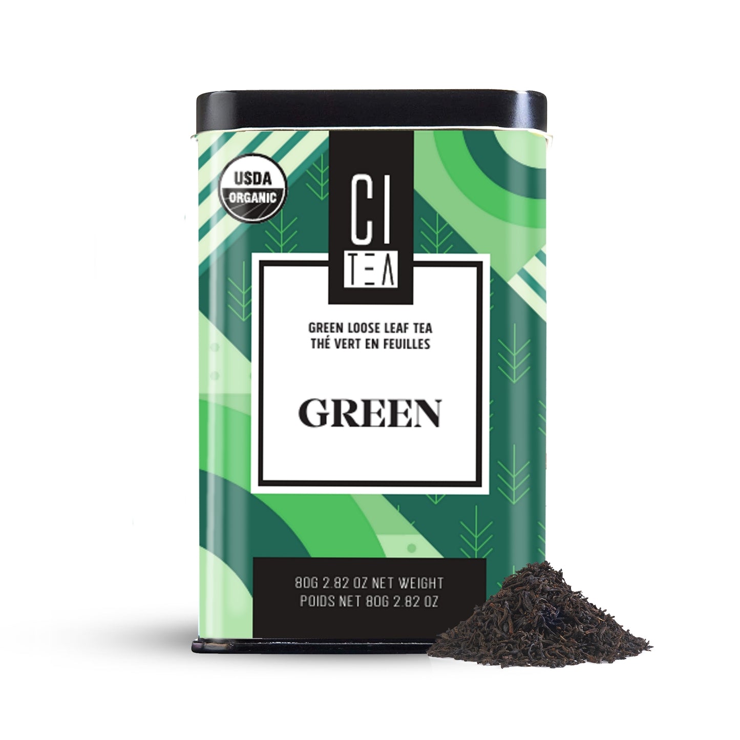 Thé vert en vrac biologique avec boule de thé - 80 g