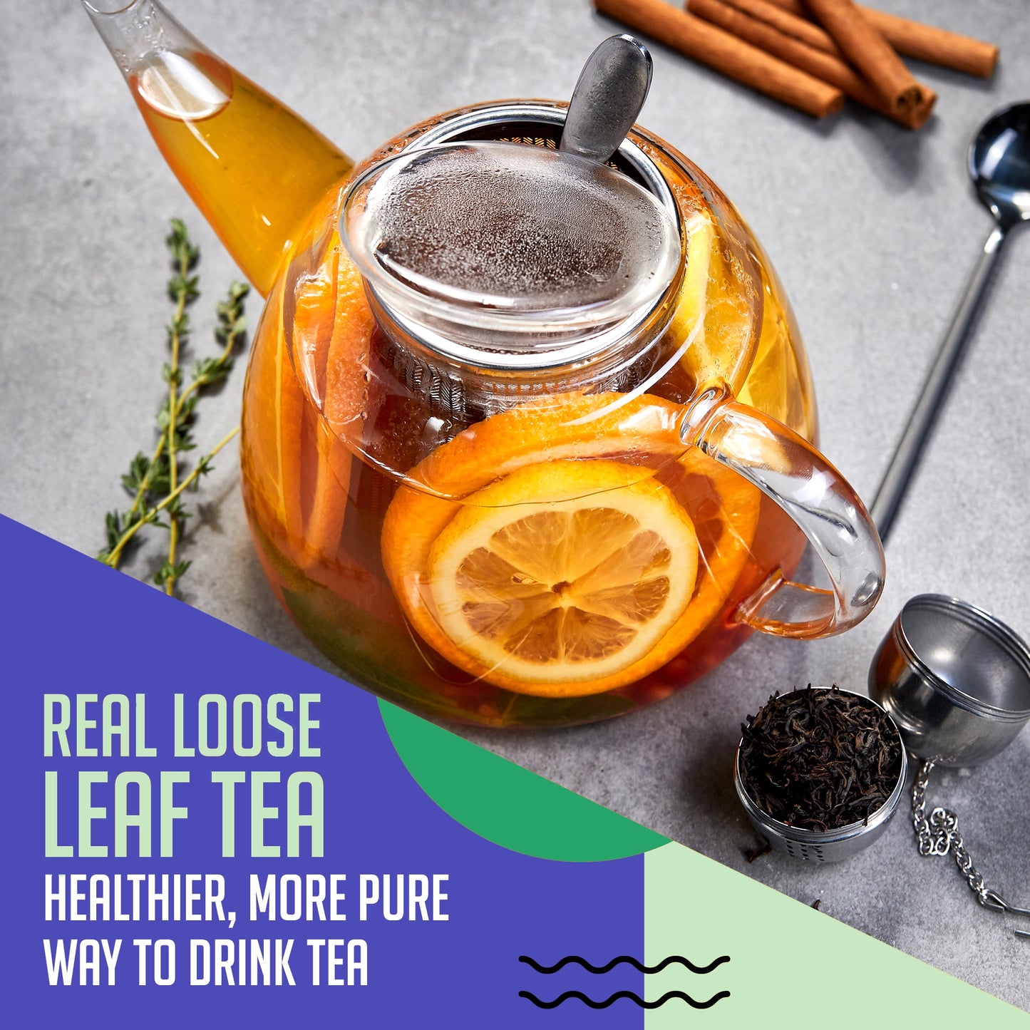 Organic Green Loose Leaf Tea - 80 g