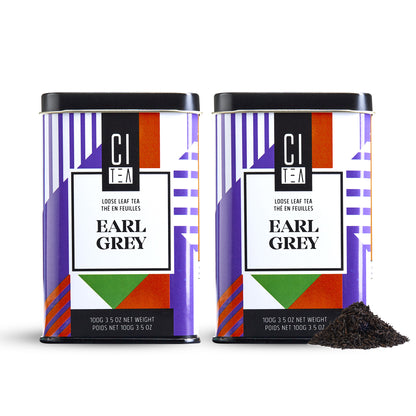 Thé en vrac Earl Grey - Lot de deux - 200 g