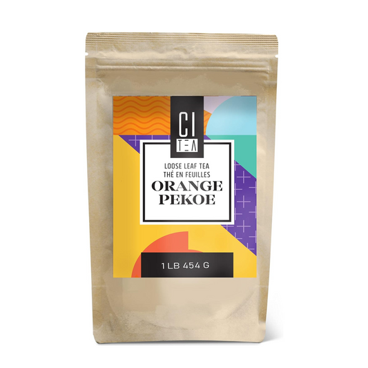 Thé noir en feuilles Orange Pekoe 1 lb