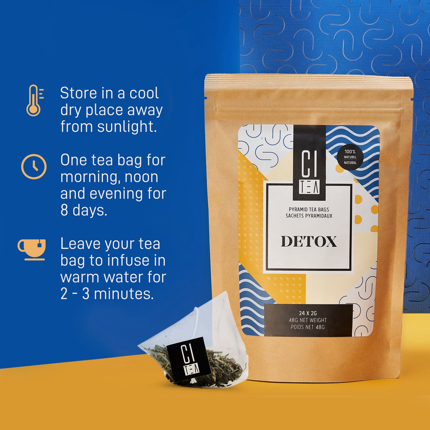 Tisane détox - 24 sachets de thé