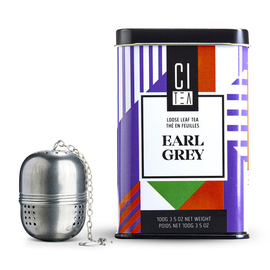 Thé en feuilles Earl Grey avec boule de thé - 100 g