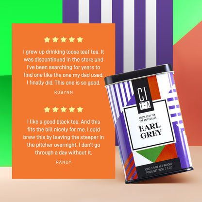 Ensemble de Thé Earl Grey et Orange Pekoe - 200g