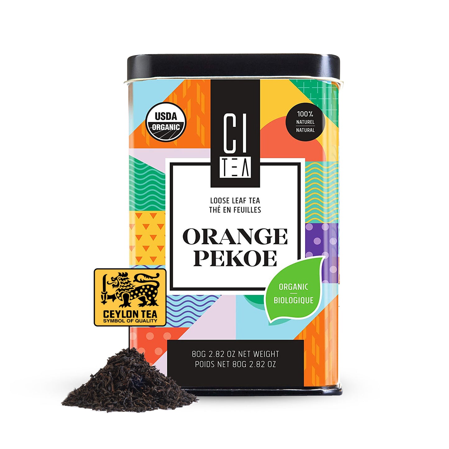 Organic Orange Pekoe Loose Leaf Tea - 80g