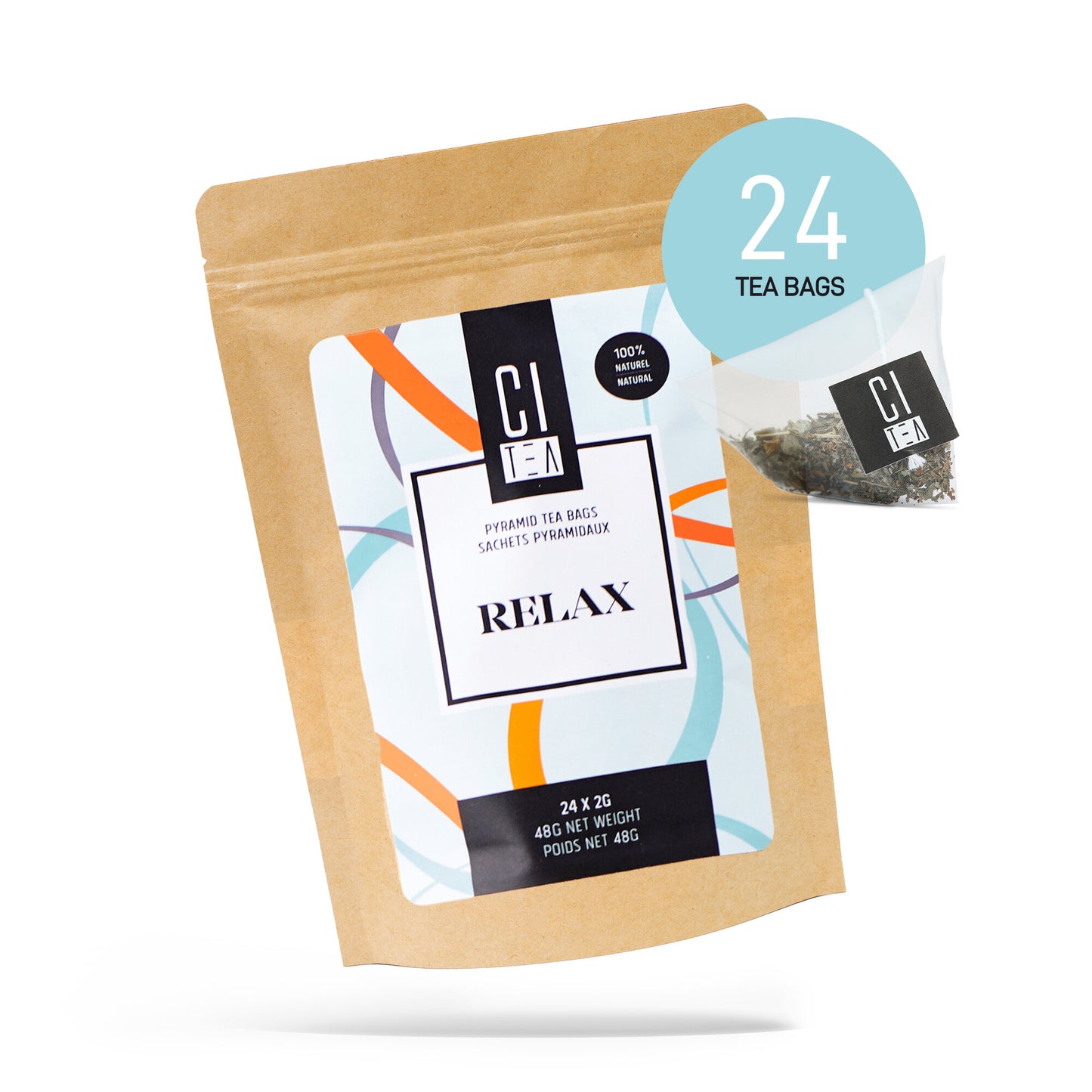 Tisane Relax - 24 sachets de thé
